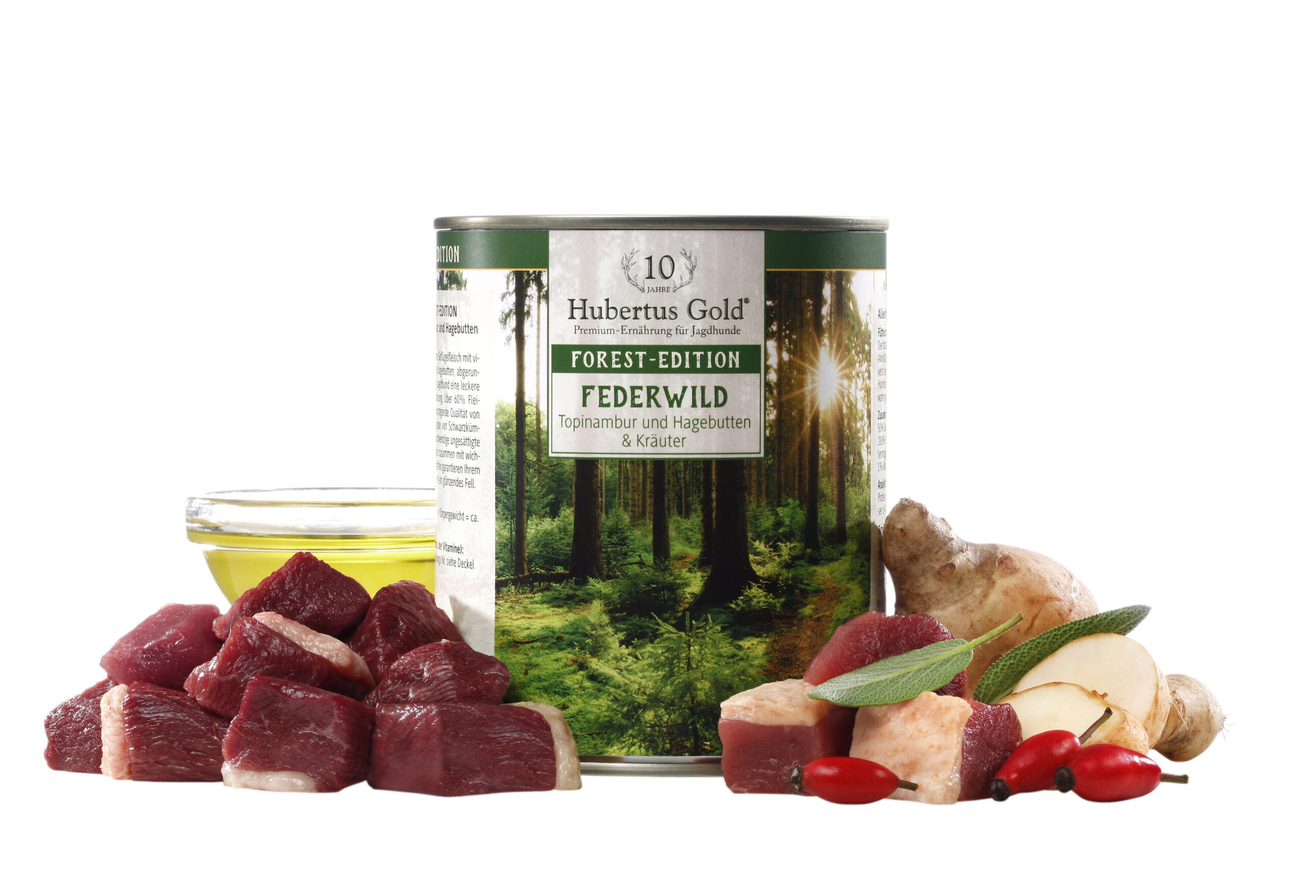 Seizoensmenu Forest Edition 'Federwild' (gans en eend)