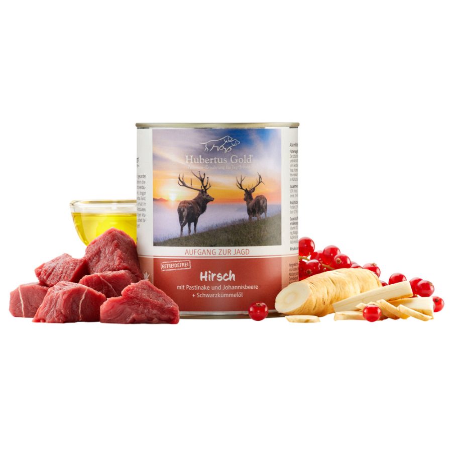 Hubertus Gold Seizoensmenu Aufgang zur Jagd 2025 - 6 x 800g